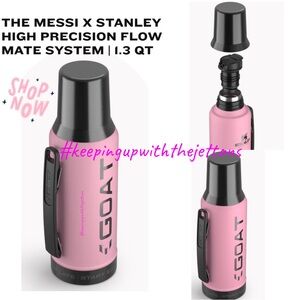 Messi x Stanley Pink High Precision Flow Mate System